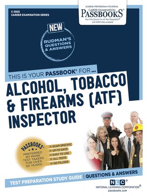 cover image of Alcohol, Tobacco & Firearms (ATF) Inspector